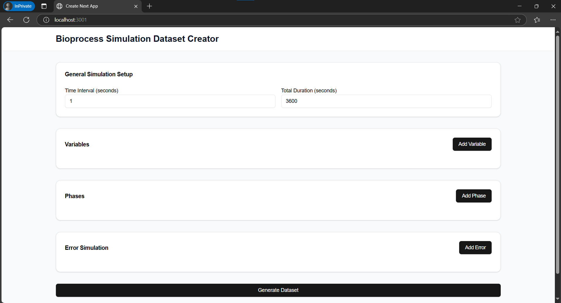 Generator Interface